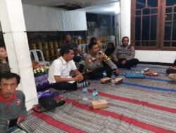 Giat Patroli Polsek Tambaksari Berkoordinasi Kamtibmas dengan Warga