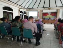 Babinsa Danukusuman Hadiri Desiminasi Audit Kasus Stunting