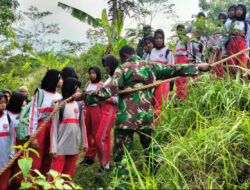 LDK OSIS SMPN 4 Jatisrono, Anggota TNI Bekali Pengetahuan Kepemimpinan, PBB Dan Outbond