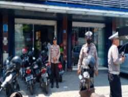 Patroli Rutin di Obyek Vital Guna Memberikan Himbauan Kamtibmas