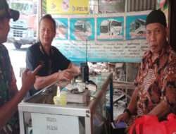 Serda Ichsan Datangi Kios Agen Penjual Tiket Transportasi Umum