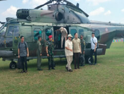 Kunjungan Menteri Pertahanan Dalam Rangka Peresmian Sumur Bor di Pamekasan Madura