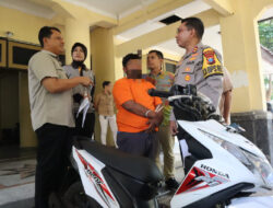 Polres Bangkalan Berhasil Ringkus 1 Pelaku Curanmor yang Terekam CCTV