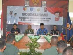 Anggota Kodim 0802/Ponorogo Ikuti Sosialisasi Pencegahan Peredaran Rokok Ilegal