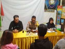 Pak Bhabin dan Polisi RW Polresta Malang Kota Hadirkan Problem Solving Dugaan Kekerasan Melalui Mediasi