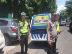 Polisi Aktif Himbau Warga Saat di Obyek Vital