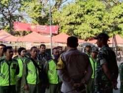 Terkuak..!! Babinsa Nusukan Bekali Satlinmas Dengan Pelatihan PBB, Ternyata Ini Tujuannya