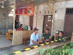 Segelas Teh Manis Temani Babinsa Laksanakan Komunikasi Sosial Dengan Warga