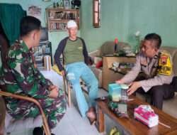 Pentingnya informasi wilayah Binaan, Babinsa Tipes Komsos dengan Tokoh Agama