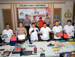 Polisi Berhasil Amankan Tersangka Pencurian Spesialis Pecah Kaca Mobil di Surabaya