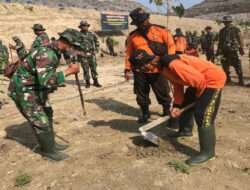 Antisipasi Bencana Banjir Dan Tanah Longsor, Kodim 0735/Surakarta Gelar Karya Bakti Penanaman Pohon di TPA Putri Cempo