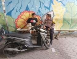 Aiptu Suradji Giat Patroli Memberikan Penyuluhan Kamtibmas ke Warga