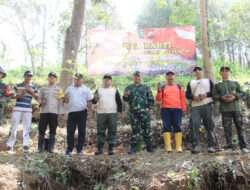 Cegah Bencana Banjir: Kodim 0806/Trenggalek Gandeng Masyarakat Tanam Pohon