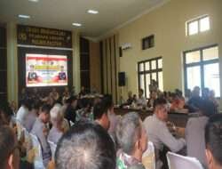 Jelang Perayaan Natura, Kodim 0801/Pacitan Ikuti Rakor Eksternal Ops Lilin Semeru Bersama Polres Pacitan