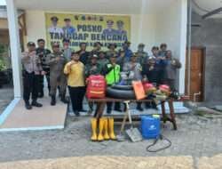 Polsek Solokuro Giat Apel Siaga Bencana
