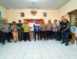 Kapolsek Tambaksari Koordinasi Kamtibmas dengan Warga