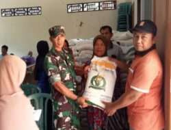 Pemerintah Salurkan Bantuan Pangan, Ini Harapan Babinsa Koramil 0801/04 Tegalombo