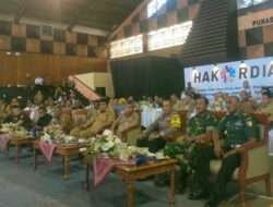 Peringati Hakordia, Danramil 0801/11 Donorojo Hadiri Lomba Cipta Baca Puisi Anti Korupsi Tingkat SLTP Dan SLTA