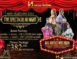 Swiss-Belinn Kemayoran Hadirkan Malam Penuh Hiburan, New Year’s Eve 2024: The Spectacular Night