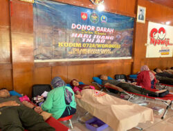 Hari Juang TNI AD,Kodim 0728/Wonogiri Gelar Donor Darah