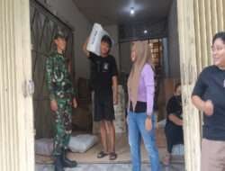 Disela Patroli Wilayah, Karyawan Toko Jadi Sasaran Komsos Babinsa Sudiroprajan