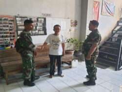 Ada Tujuan Apa Babinsa Joyotakan Datangi Pendeta