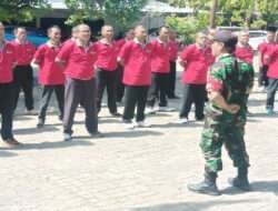 Tingkatkan Rasa Tanggung Jawab Dan Etos Kerja, Babinsa Kelurahan Mojosongo Berikan Pelatihan Kedisiplinan