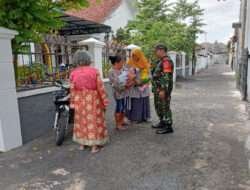 Apa Maksud dan Tujuan, Babinsa Jayengan Mondar Mandir di Warganya