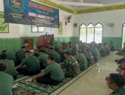 Peringatan Hari Juang TNI AD Ke 78, Kodim 0801/Pacitan Gelar Doa Bersama Untuk Keselamatan Bangsa