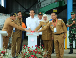 Sinergitas TNI-Polri Kota Malang Sukses Laksanakan Pengamanan Kunker Presiden Jokowi di TPA Supit Urang