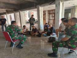 Wujudkan Keakraban, Babinsa Kemlayan Komsos dengan Semiman
