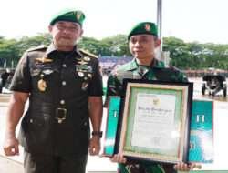 Membanggakan !! Jabat Dandim Seumur Jagung, Putra Daerah Wonogiri Langsung Mendapat Penghargaan Dari KASAD