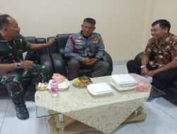 Sertu Eko Aktif Jalin Komsos Dengan Perangkat Kelurahan, Ternyata Ini Tujuannya