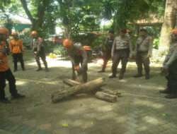 Polres Kediri Kota Tingkatkan Kemampuan Penanggulangan Bencana Alam