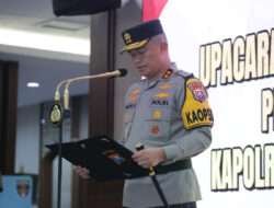 Kapolda Jatim Pimpin Sertijab PJU dan Kapolres Jajaran