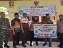 Babinsa Dan Bhabinkamtibmas Kompak Kawal Penyaluran BLT-DD