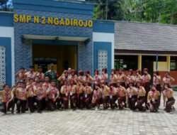 Tingkatkan Sember Daya Siswa, Babinsa Koramil 0801/07 Ngadirojo Berikan LDKS