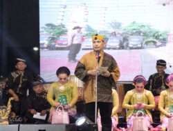 Untuk Pemilu Damai, Polres Lamongan Gelar Malam Bulan Bakti Budaya Nusantara