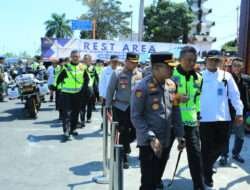 Kapolda Jatim Cek Kesiapan Ops Lilin Semeru dan Jalur Pantura Surabaya – Banyuwangi dengan Patroli Bermotor
