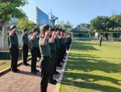Peringati Hari Bela Negara Ke 75, Kodim 0801/Pacitan Selenggarakan Upacara