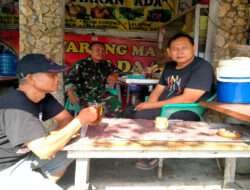 Bati Wanwil Komsos Dengan Ketua FKPM (Forum Kemitraan Polisi dan Masyarakat) 