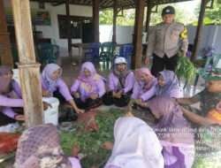 Babinsa Koramil Pangkur Hadiri Pelatihan Pertanian Sehat Ramah Lingkungan