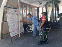 Jelang Natal Dan Tahun Baru, Babinsa Tegalharjo Tingkatkan Patroli Dan Sambangi Gereja