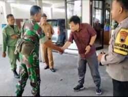 Ciptakan Rasa Aman Dan Nyaman Dalam Beribadah, Babinsa Purwodiningratan Sambangi Gereja Cek Kesiapan Pengamanan Ibadah Natal Dan Tahun Baru