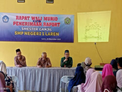 Bertepatan Hari Ibu, SMP Negeri 1 Laren Adakan Rapat Wali Murid, Begini Pesan Kepala Sekolah