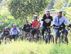 Gowes Seru di Superkirun: Dandim 0806/Trenggalek Beraksi dalam Kegiatan Bareng Polo Pendem