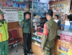 Babinsa Kratonan Sambangi Apotik Seger Waras