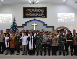 Forkompinda Datangi Gereja, Yakinkan Umat Nasrani Aman Rayakan Natal