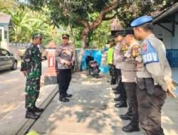 Puncak Perayaan Natal 2023, Anggota Koramil 0801/07 Ngadirojo Pengamanan Di Gereja Bethel Indonesia