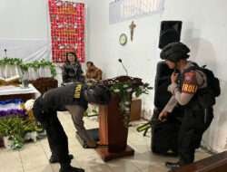 Pendeta GKJW Probolinggo Apresiasi Polri Lakukan Sterilisasi Gereja Jelang Ibadah Natal